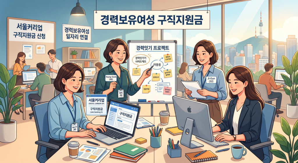 경력보유여성 구직지원금